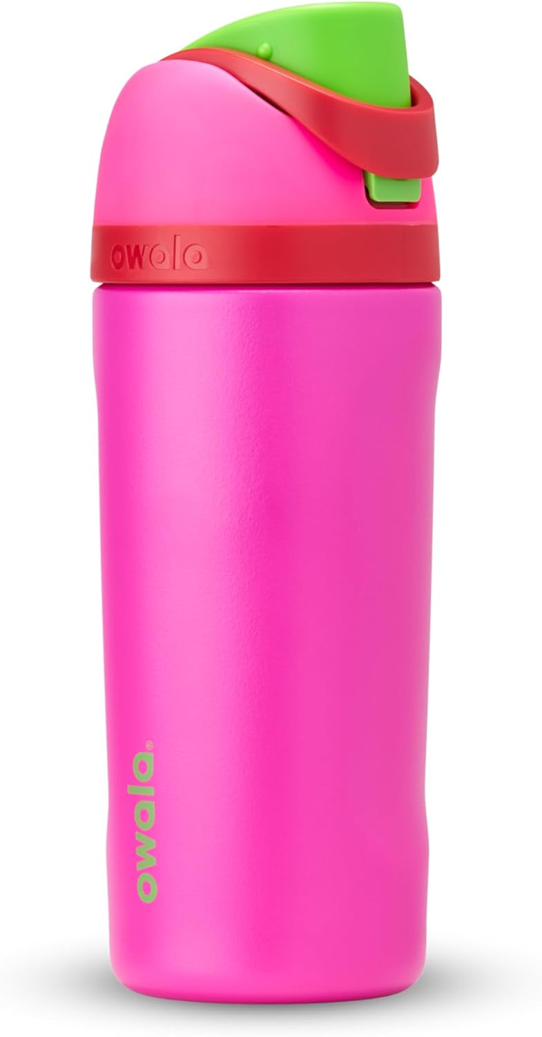 Owala FreeSip Insulated Stainless Steel Water Bottle - The Perfect Kids' Water Bottle That Keeps Drinks Cold for 24 Hours