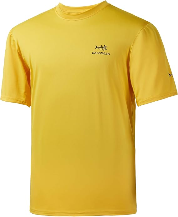 BASSDASH Men's UPF 50+ Sun Protection Short Sleeve UV Fishing Shirt 2 BASSDASH Men's UPF 50+ Sun Protection Short Sleeve UV Fishing Shirt