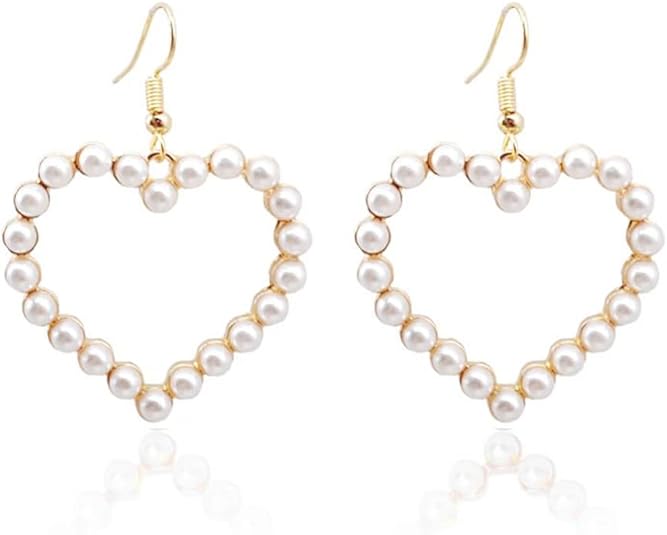 Elegant 14k Gold and Silver Plated Pearl Drop Dangle Earrings for Women - Long Chain Tassel Bridal Wedding Statement Jewelry 2 Elegant 14k Gold and Silver Plated Pearl Drop Dangle Earrings for Women - Long Chain Tassel Bridal Wedding Statement Jewelry