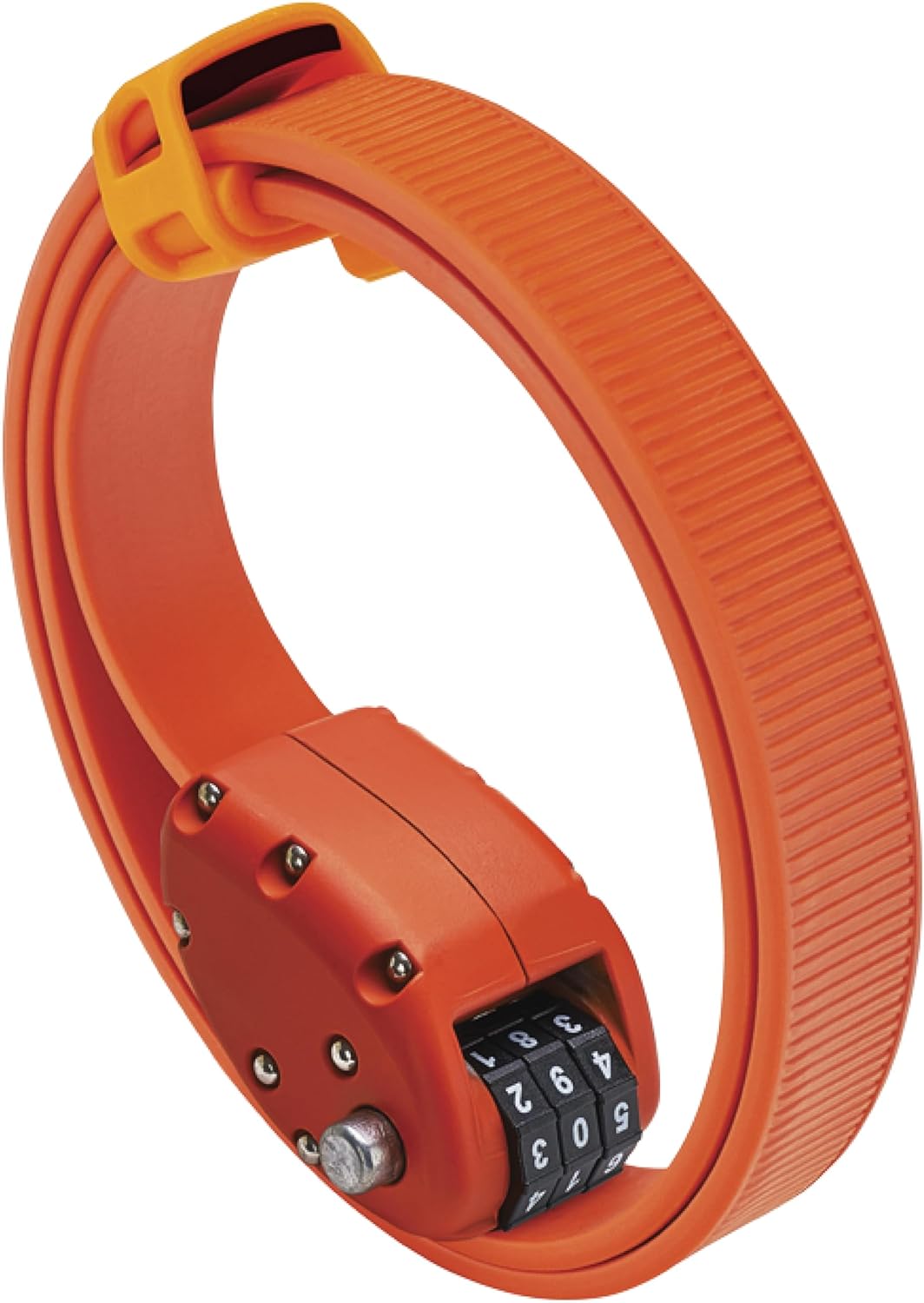 OTTOLOCK Cinch Lock: Lightweight Anti-Theft Combination Bike Lock for Quick Stops - Bicycle Accessories in OTTO Orange, 30-Inch 2 OTTOLOCK Cinch Lock: Lightweight Anti-Theft Combination Bike Lock for Quick Stops - Bicycle Accessories in OTTO Orange, 30-Inch