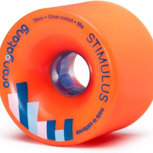 Orangatang Stimulus 70mm Freeride Longboard Wheels – Set of 4 Skateboard Wheels