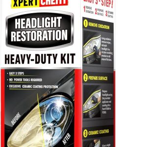 Ultimate Headlight Restoration Kit: Remove Yellowing, Clouding, and Scratches Without Power Tools