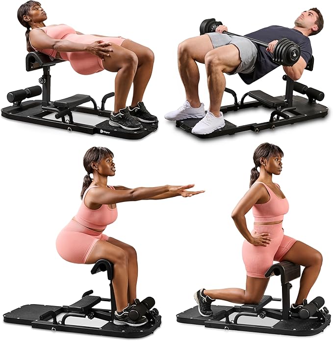 Lifepro Hip Thrust Machine – Foldable Glute Bench & Booty Trainer for Home Workouts – Glute Builder, Sissy Squat Machine, and Full-Body Gym Equipment for Women & Men 2 Lifepro Hip Thrust Machine – Foldable Glute Bench & Booty Trainer for Home Workouts – Glute Builder, Sissy Squat Machine, and Full-Body Gym Equipment for Women & Men