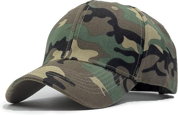 Utmost Structured Baseball Camo Hat with Adjustable Closure | Performance Hat for Outdoor Use & Customizable Embroidery Options