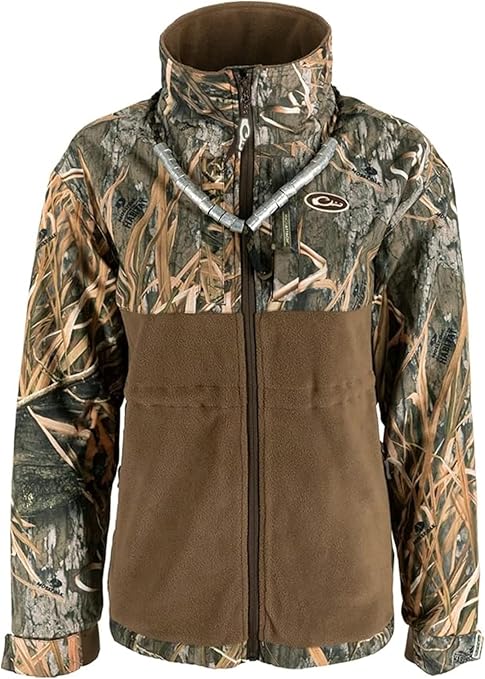 Drake Waterfowl MST Women’s Eqwader Full Zip, Hunting Jacket, Waterproof and Breathable, Fleece Lining and Adjustable Fit 2 Drake Waterfowl MST Women’s Eqwader Full Zip, Hunting Jacket, Waterproof and Breathable, Fleece Lining and Adjustable Fit