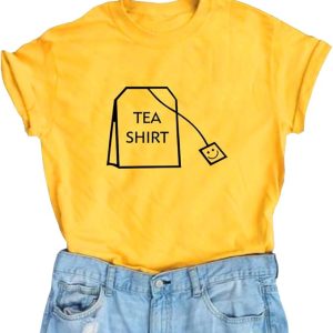 Tea Shirt Tea: Funny Quote T-Shirt for Tea Lovers