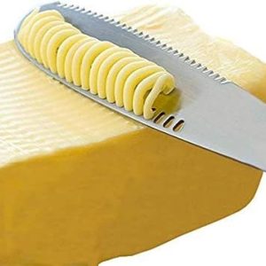Butter Knife: 3-in-1 Stainless Steel Butter Spreader for Versatile Kitchen Use