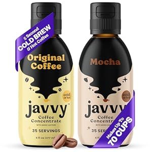 Javy Coffee Login: Discover Cold Brew Coffee Concentrate for Instant Hot or Iced Beverages – Original & Mocha Flavors