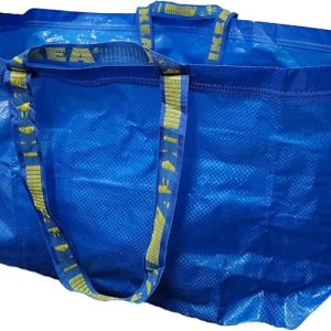 Carrier Bag Size: IKEA FRAKTA Large Blue Shopping Bags – Set of 2