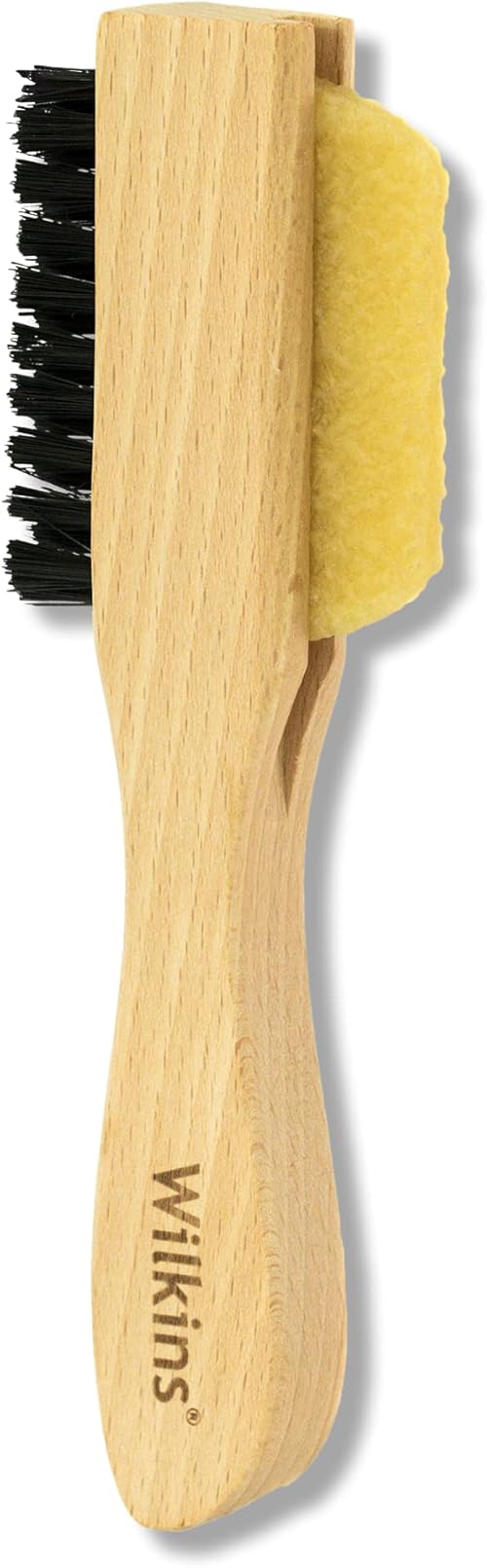 Suede Brush by Wilkins: Yellow Rubber Suede Eraser with Soft Bristles for Effective Suede and Nubuck Cleaning 2 Suede Brush by Wilkins: Yellow Rubber Suede Eraser with Soft Bristles for Effective Suede and Nubuck Cleaning