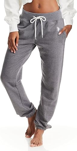 California Pants: U.S. Polo Assn. Women's Sweatpants with Pockets – Stylish French Terry Joggers and Wide Leg Sweats