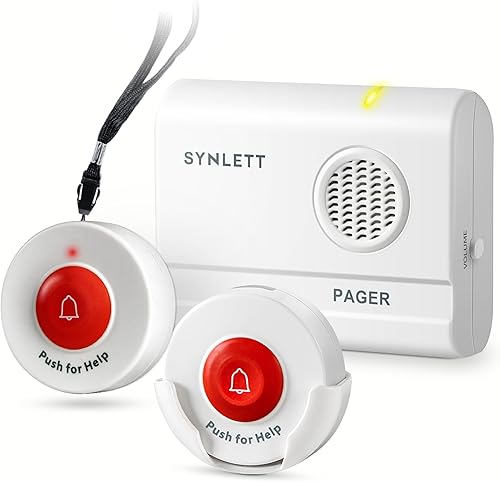 Remote Call Control: Caregiver Pager Wireless Call Buttons for Elderly Monitoring and SOS Alerts – Portable Alarm System for Seniors and Patients 2 Remote Call Control: Caregiver Pager Wireless Call Buttons for Elderly Monitoring and SOS Alerts – Portable Alarm System for Seniors and Patients