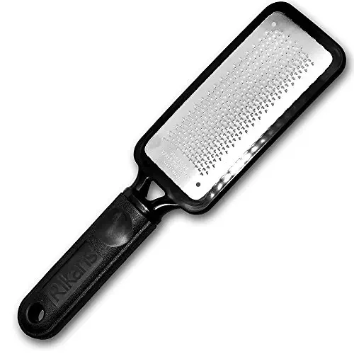 Foot Scrubber: Colossal Metal Foot Rasp and Callus Remover - Best Tool for Pedicure and Hard Skin Removal on Wet or Dry Feet, Made from High-Grade Stainless Steel 2 Foot Scrubber: Colossal Metal Foot Rasp and Callus Remover - Best Tool for Pedicure and Hard Skin Removal on Wet or Dry Feet, Made from High-Grade Stainless Steel