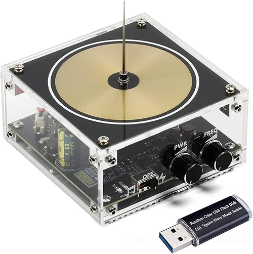 Tesla Coil Prices: Joytech Bluetooth Music Arc Plasma Loudspeaker for Wireless Audio Experiments - Model SSTC SS02