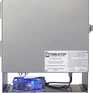 Pottery Kiln for Jewelry & Metal: RapidFire Programmable Tabletop Melter for Gold, Silver, PMC, Enamel, and Ceramic Firing