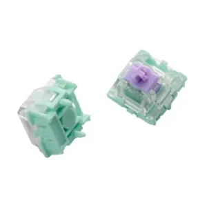 Hall Effect Switches for Keyboards: WS Dash HE Magnetic Linear Switches with POM Stem, Pre-Lubed, Adjustable Pre-Travel – 70Pcs