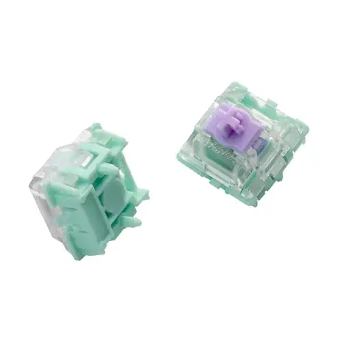 Hall Effect Switches for Keyboards: WS Dash HE Magnetic Linear Switches with POM Stem, Pre-Lubed, Adjustable Pre-Travel - 70Pcs 2 Hall Effect Switches for Keyboards: WS Dash HE Magnetic Linear Switches with POM Stem, Pre-Lubed, Adjustable Pre-Travel - 70Pcs