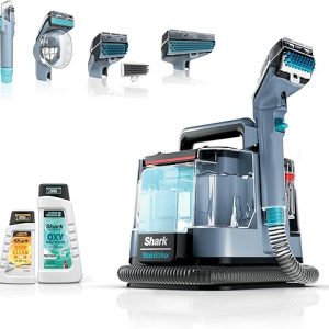 Extractor Shark StainStriker Portable Carpet Cleaner – Includes Bonus XL Tool & Full-Size Stain Remover for Upholstery, Area Rugs, and Car Interiors (Nordic Blue, PX202BRN)