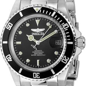 Invicta Pro Diver Automatic Watch for Men: Coin-Edge Collection Timepiece