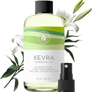 Essencia Oils: Aroma Country Kevra Diffuser Oil – Luxury Essential Oil Refill & Air Freshener in Garden Lily Scent (8.5 Fl. oz)
