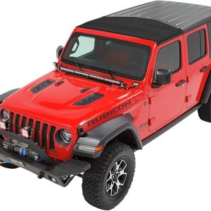 Jeep Gladiator Accessories: Bestop 5245417 Black Twill Sunrider for 2018-Current Jeep Wrangler JL