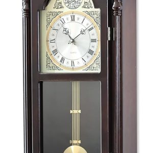 Clocks: AYRELY® 36IN Grandfather Clocks Vintage Wall Clock with Pendulum and Chime for Home Decor