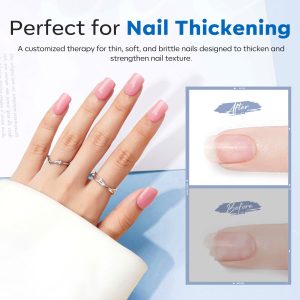 Rubber Base Gel: Modelones Clear Builder Gel Nail Polish for Strengthening, Apex Building, and Long-Lasting Protection for Thin, Weak Nails (Soak Off UV/LED)