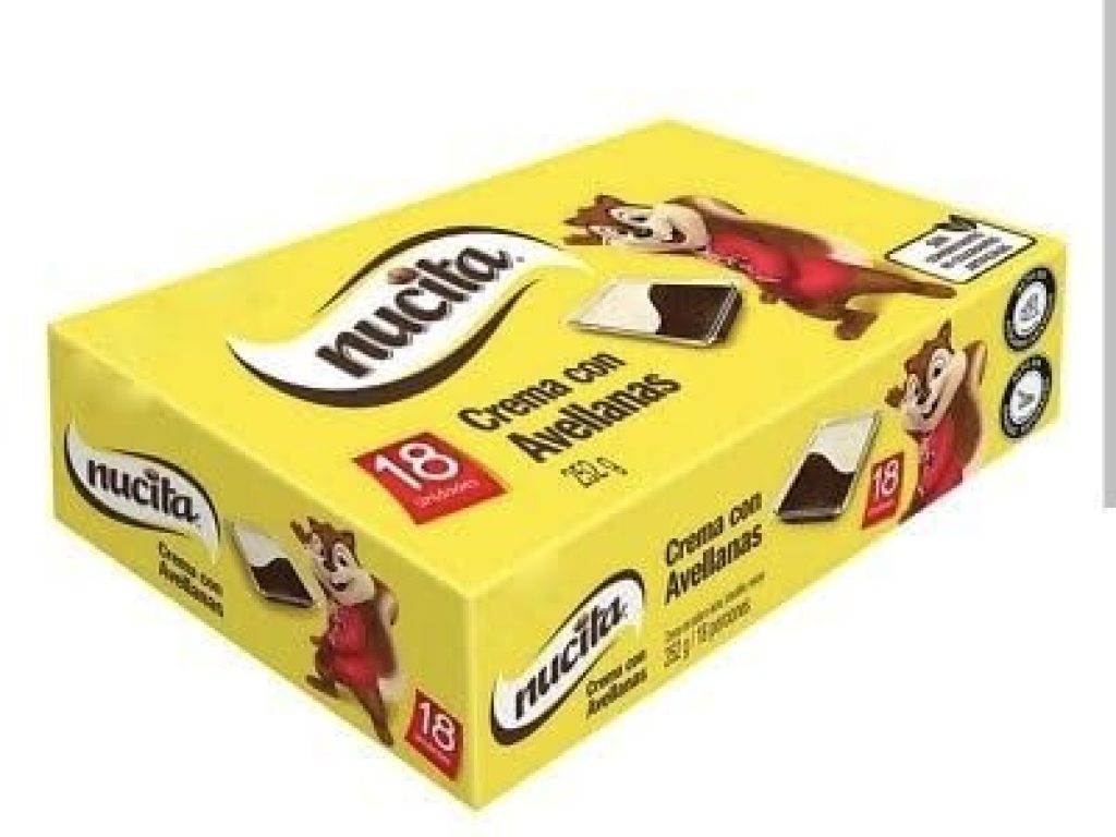 Nucita Nutty Pack - Colombina 18 Unit Set, 8.9 Oz (252 Grams)