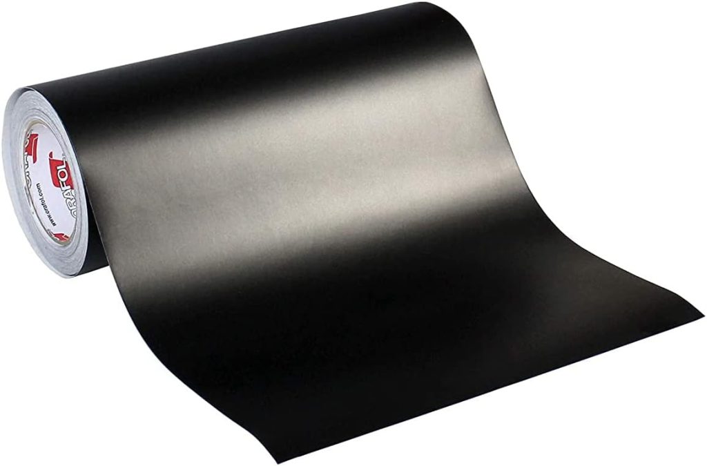 Plotter Matte Vinyl - Oracal 951 Professional-Grade Cast Craft, 12in x 6ft Roll for Long-Term Indoor & Outdoor Use, Matte Black