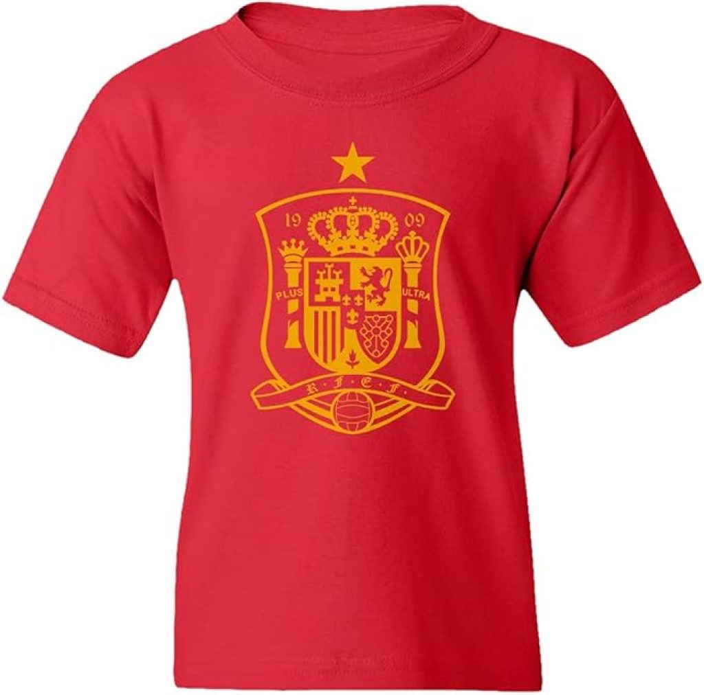 Sergio Ramos Jersey Style Youth T-Shirt - Spain #15 Euro 2020 Soccer Replica