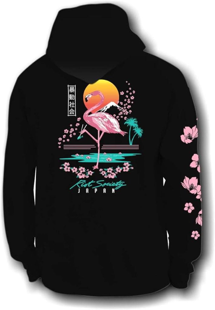 Tapestry Hoodie: Riot Society Men's Graphic and Embroidered Hooded Sweatshirt