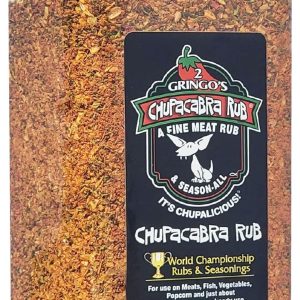 Chupacabra Seasoning – 2 Gringos Original Fine Meat Rub, 25 Ounces