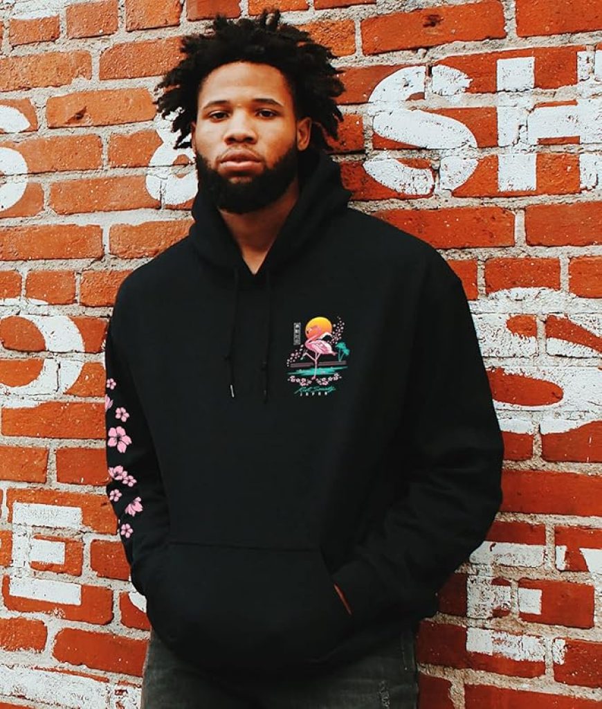 Tapestry Hoodie: Riot Society Men's Graphic and Embroidered Hooded Sweatshirt