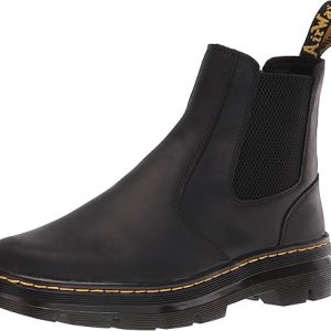 Slip On Boots: Dr. Martens Unisex Embury Leather Chelsea Boot for Effortless Style