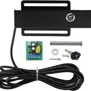 Gate Lock: Automatic Electric Lock for Swing Gate Opener – Control Board Compatible with AC/DC 12-24V for Multi-Gate Door Systems