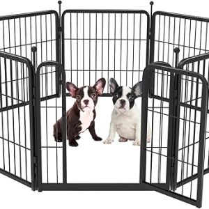 Puppy Palace: FXW Rollick Dog Playpen for Yard and RV Camping – 24-Inch, 8 Panels for Small Dogs, Patented Design