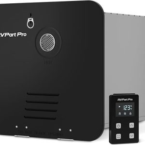 RV Tankless Water Heater: LRVPart Pro GT42 with 15″x15″ Black Door, Remote Controller, DC 12V, 24/7 Tech Support, High Altitude Compatibility, Easy Installation for All RVs!