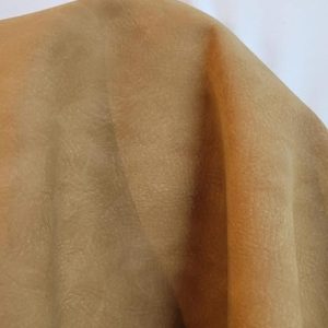 Nubuck Leather Upholstery: NAT Leathers Wheat Tumbled Calf Soft Faux Vegan Leather PU – PETA Approved, 0.9 mm Synthetic Pleather, 36″x54″ (Wheat Nubuck)