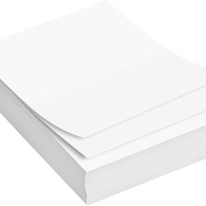 White on White Paper: A4 Premium Bright Paper for Copying, Printing, and Writing (250 Sheets, 24lb Bond)