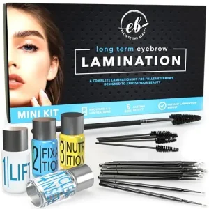 Brow Lamination Kit: At-Home DIY Eyebrow Lamination for Instant Lift | Professional Supplies for Fuller Brows | Perfect for Home and Salon Use | Laminado de Cejas