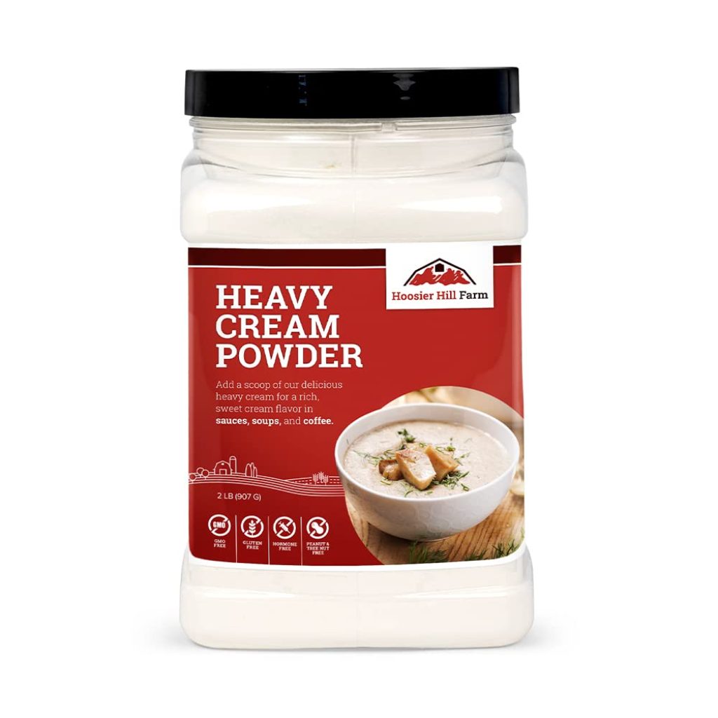 Heavy Cream Powder: Hoosier Hill Farm 2LB Pack for Rich and Creamy Recipes