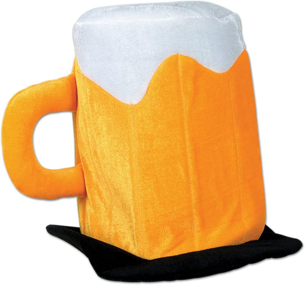 Beer Hat - Plush Mug Cap for Fun and Festive Occasions