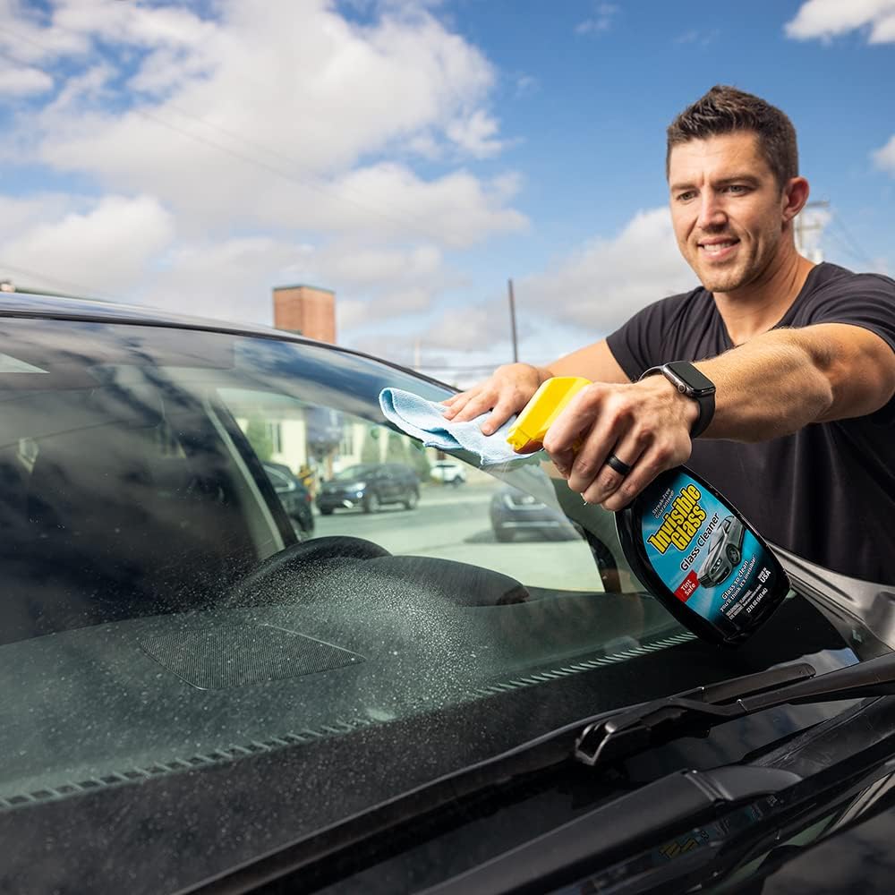 Invisible Glass Cleaner: 92164-2PK Premium Streak-Free Glass and Window Cleaner for Auto and Home - Ammonia-Free, Tint-Safe, Ideal for Windshields and Navigation Screens, 22 Fl Oz, Pack of 2