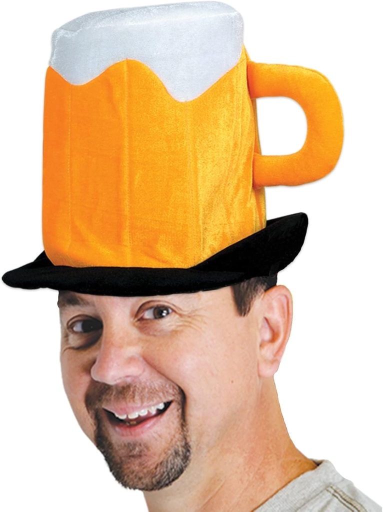 Beer Hat - Plush Mug Cap for Fun and Festive Occasions