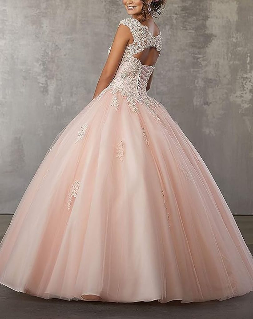 Pink Quinceanera Dresses: QXMYOO Ball Gown for Sweet 16 Prom and Princess Parties for Teens