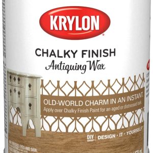 Go Antiquing: Krylon Chalky Finish Paint Quart, 16 Fl Oz for Vintage and DIY Projects