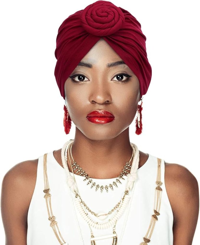 En Turban: SATINIOR 6-Piece Soft Pre-Tied Knot Head Wraps for Women - Fashionable Cancer Chemo Headwear Caps