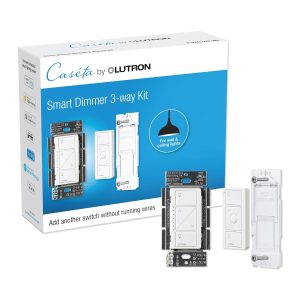 3 Way Dimmer Switch Kit: Lutron Caseta Smart Light Switch with Pico Remote, Bracket, and No Neutral Required