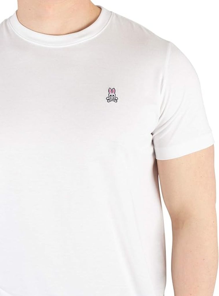 Psycho Bunny: Men's Classic Crew Neck Tee - Style B6U014Z1PC for Everyday Comfort