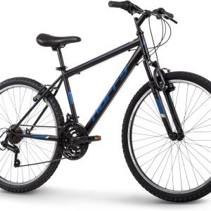 Specialized Bikes – Huffy Stone Mountain Hardtail Mountain Bike with 20″/24″/26″ Sizes, 6 or 21-Speed Shimano Twist Shifting, Front or Dual Suspension, Comfort Saddle, and Stylish Colors for Boys, Girls, Men, and Women